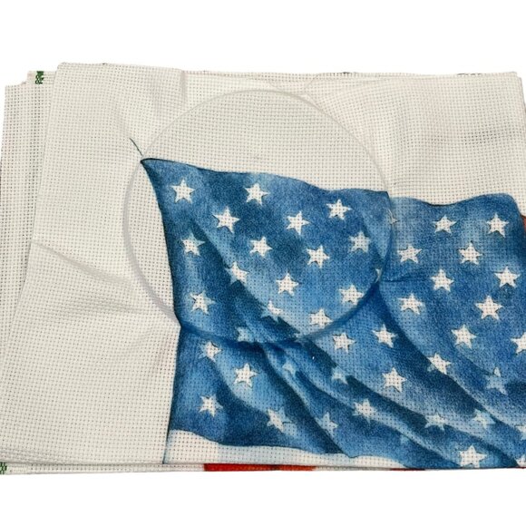 Bucilla Freedom Linda Gillum 16" x 12" Counted Cross Stitch Kit Opened Complete - Picture 4 of 4